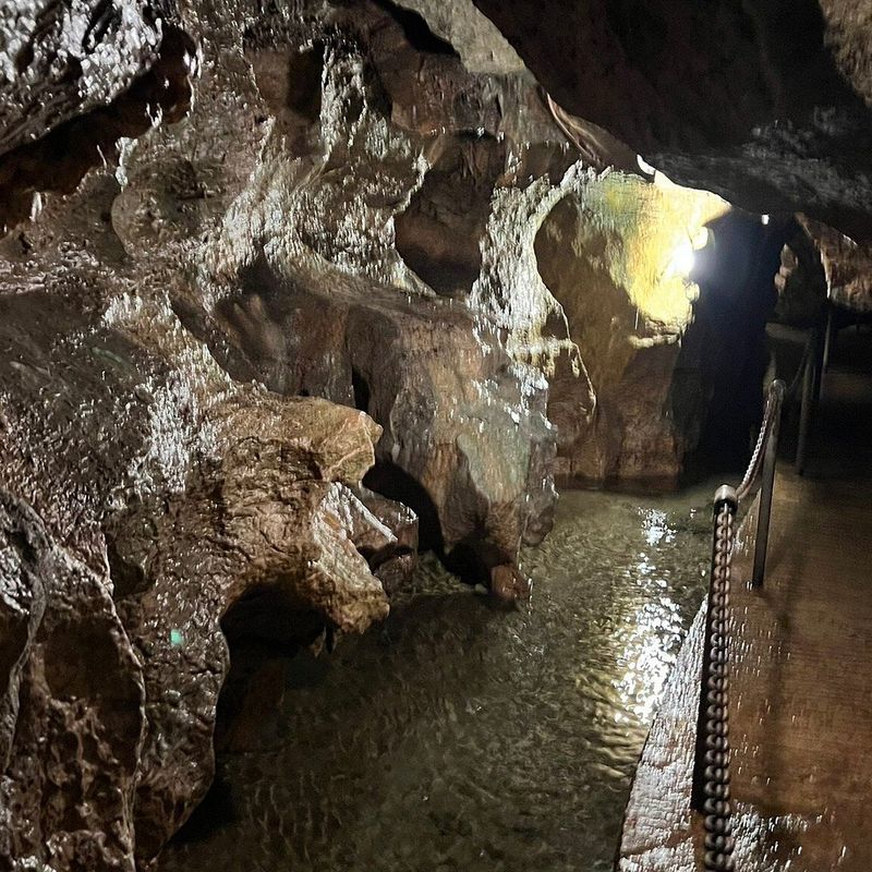 The guided tour makes the cavern feel alive