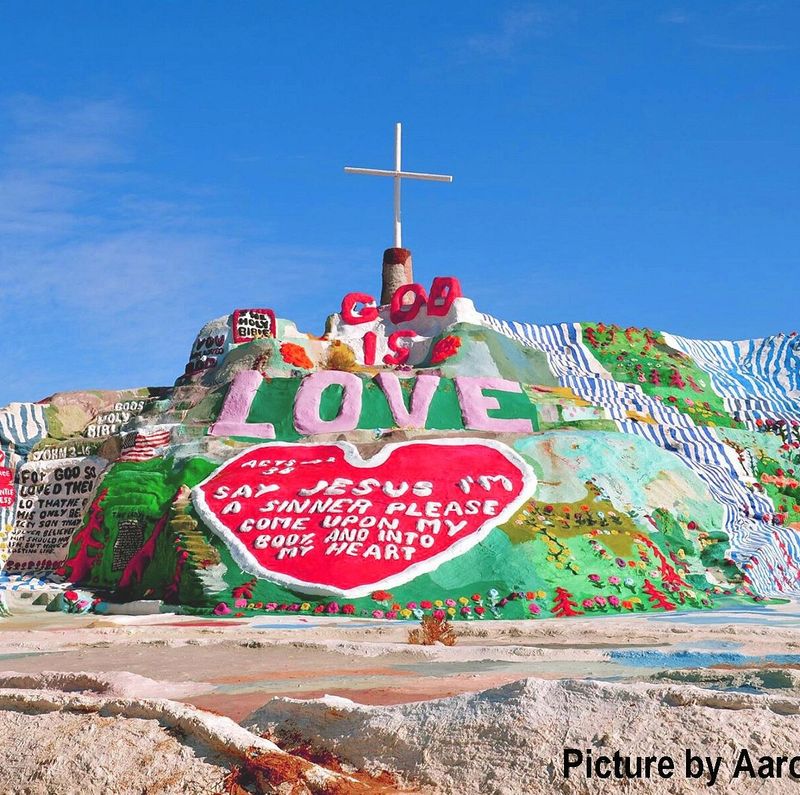 Salvation Mountain, California