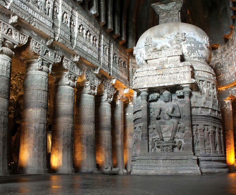 The Ajanta Caves, India