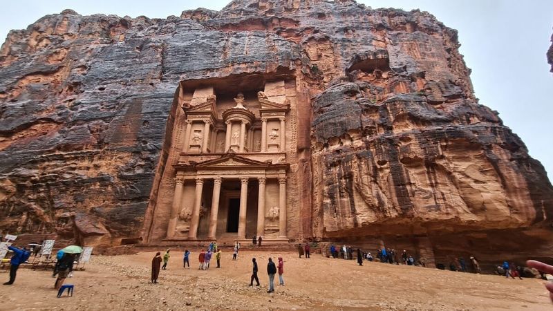 Exploring Petra, Jordan