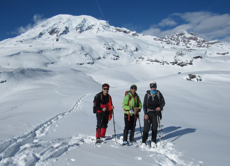 Mount Rainier Snowshoeing