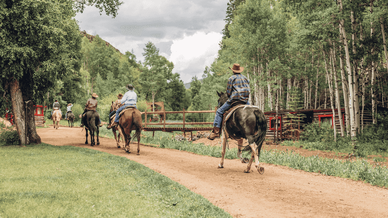 Visit to a Dude Ranch in Colorado