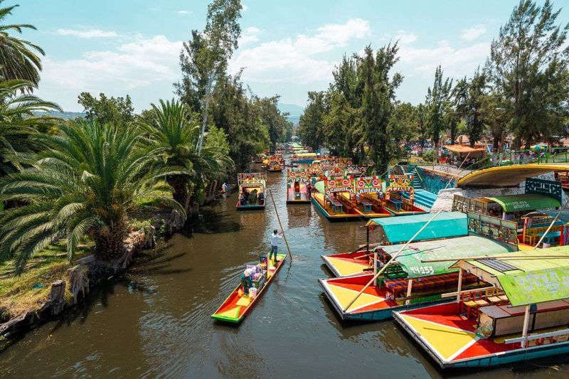 Navigate Xochimilco’s Canals