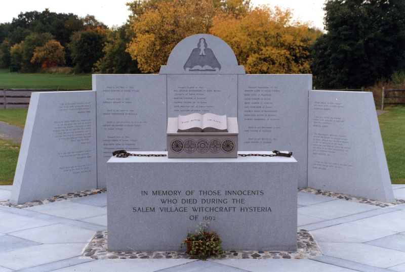 Salem Witch Trials Memorial, Salem, Massachusetts