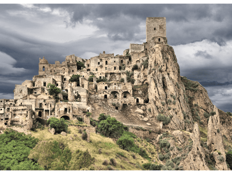 The Ghost Town of Craco, Italy