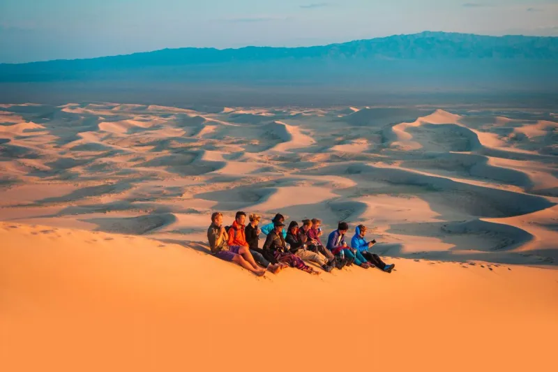 Exploring the Gobi Desert