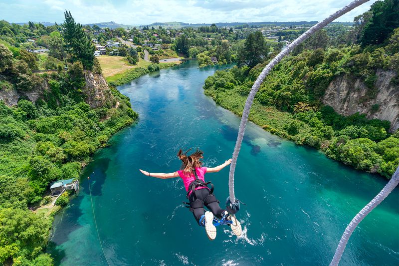 Bungee Jumping in New Zealand