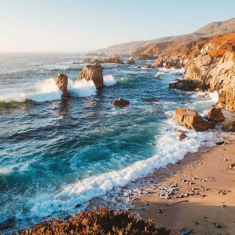 Garrapata State Park Beach, California