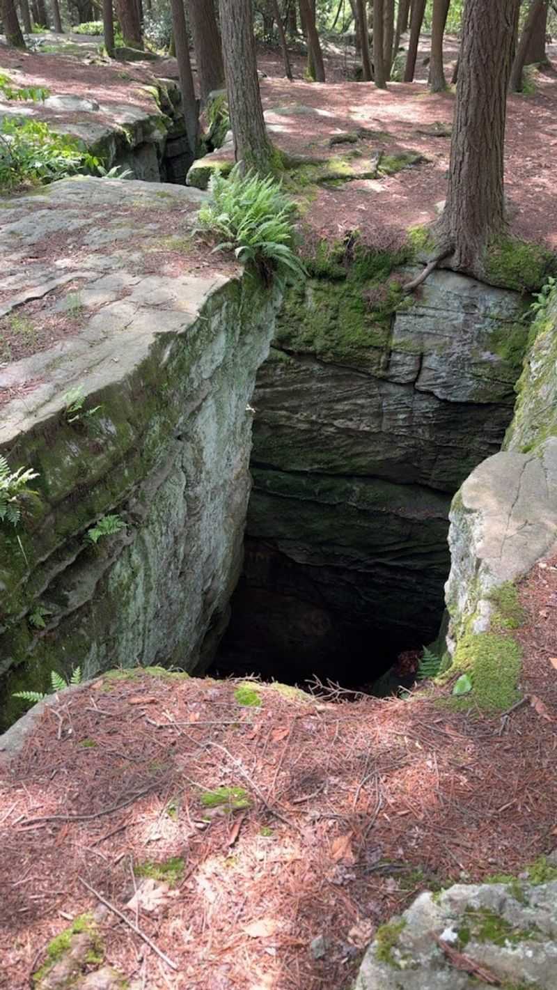 Named Rock Chambers and Features