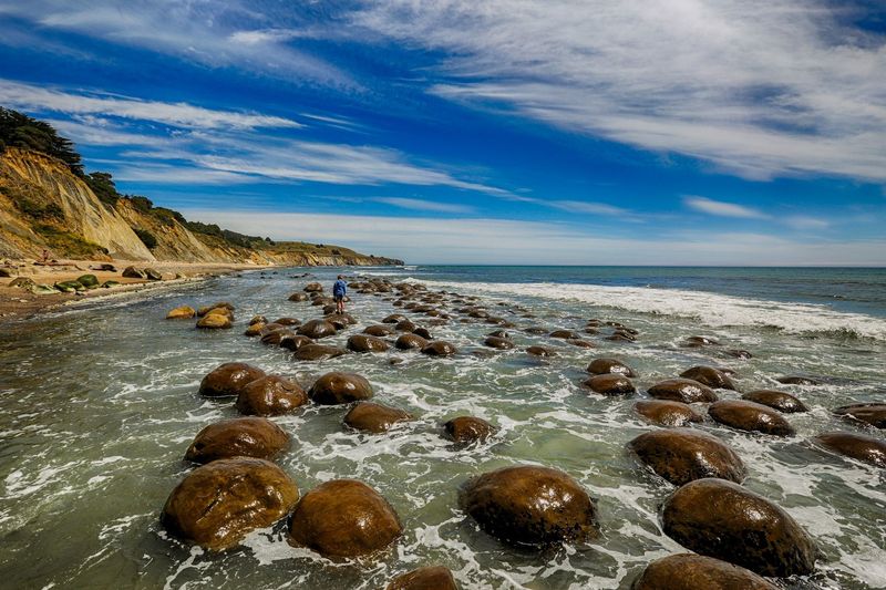 Bowling Ball Beach, California