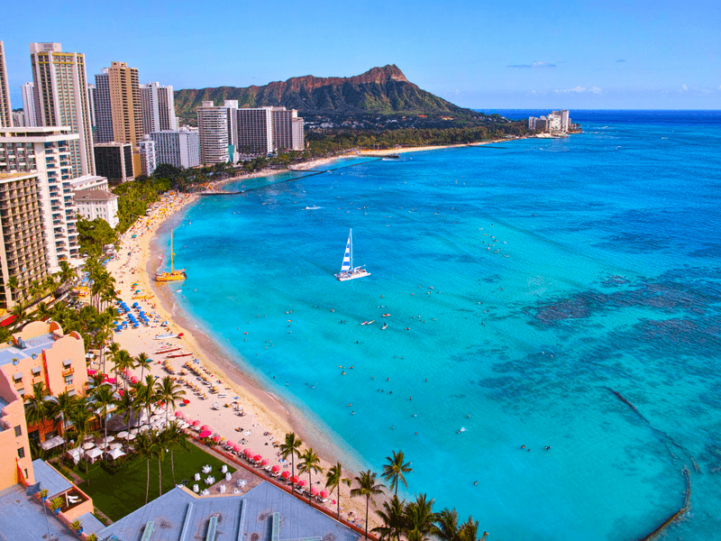 Waikiki Beach, Hawaii