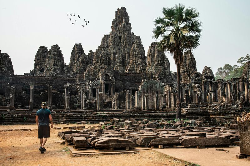 Exploring Angkor Wat