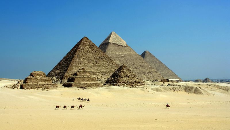 Pyramids of Giza, Egypt