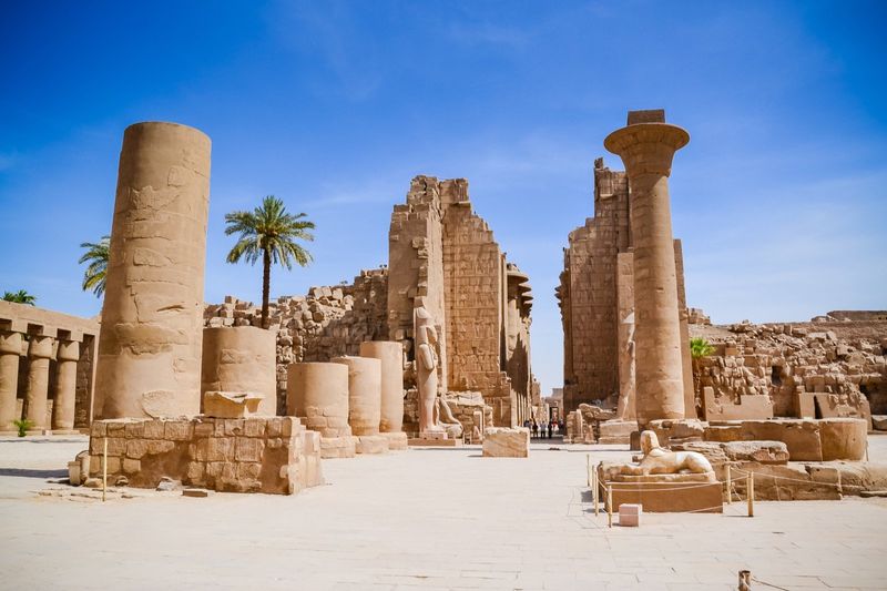 The Temple of Karnak, Egypt