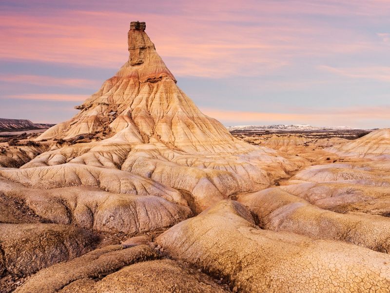 The Surreal Salt Flats of Bardenas Reales, Spain