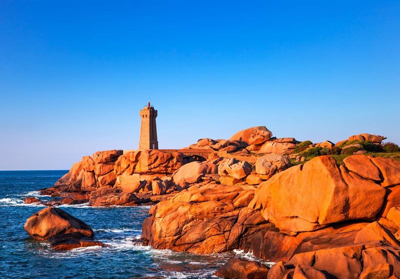 The Pink Granite Coast, Brittany, France