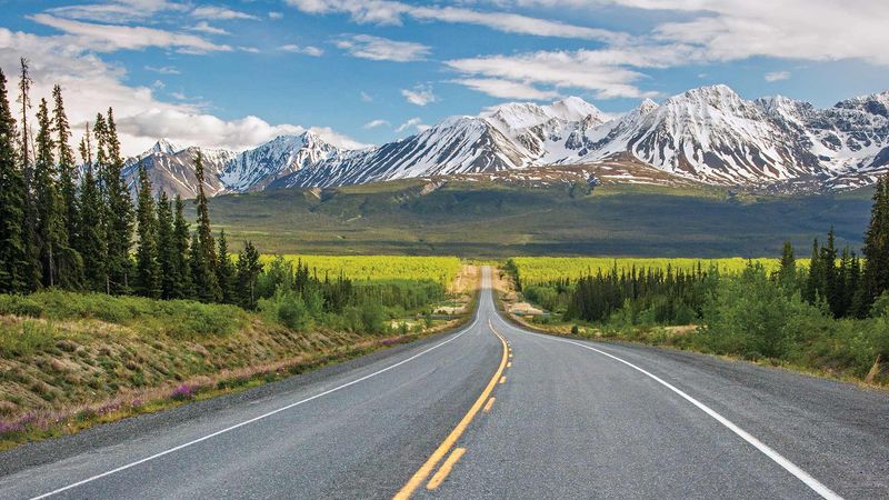 Alaska Highway, Canada to Alaska