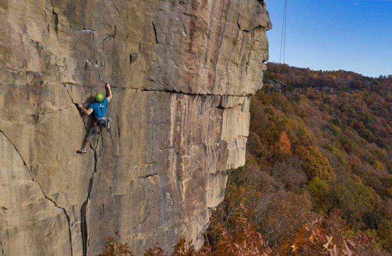 New River Gorge Rock Climbing