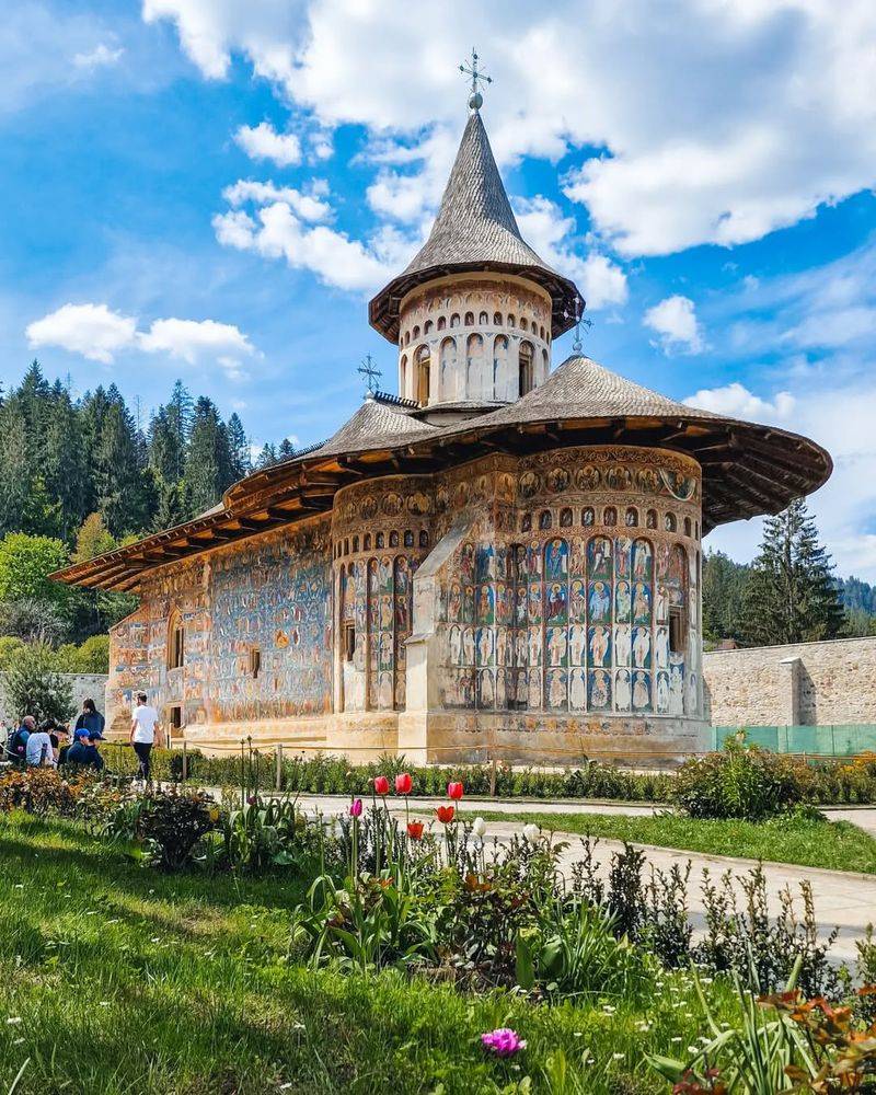 Painted Monastery of Voronet, Romania