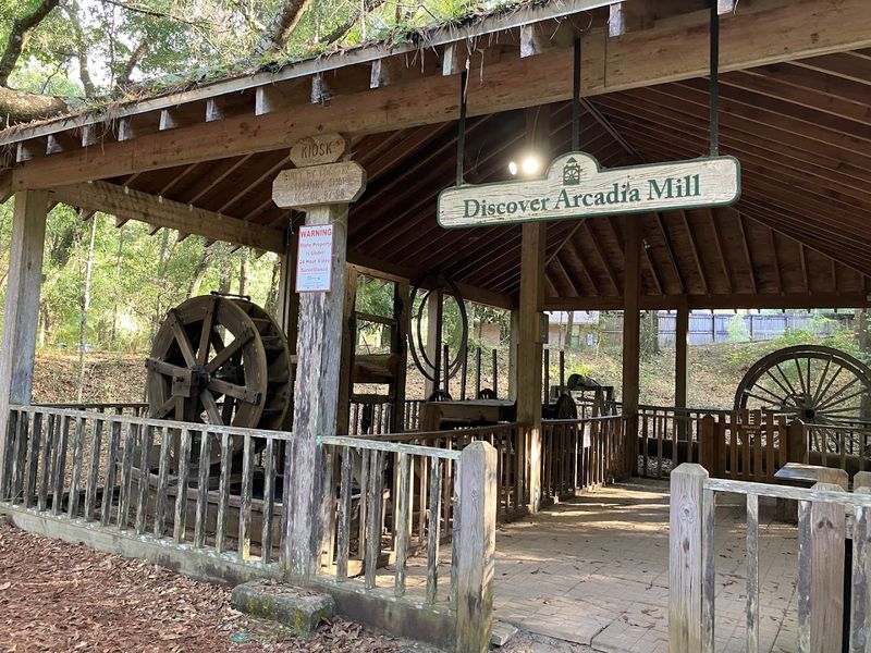 The Discovery Shed and Original Mill Equipment