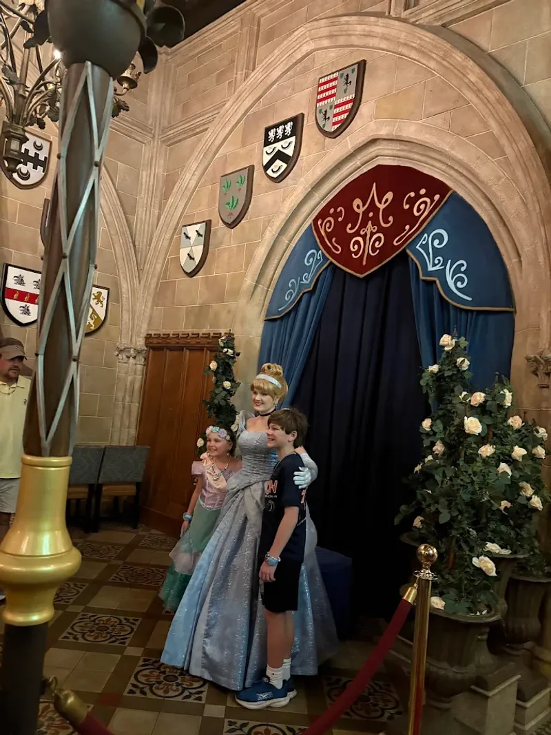 Meet Cinderella Before You Even Sit Down