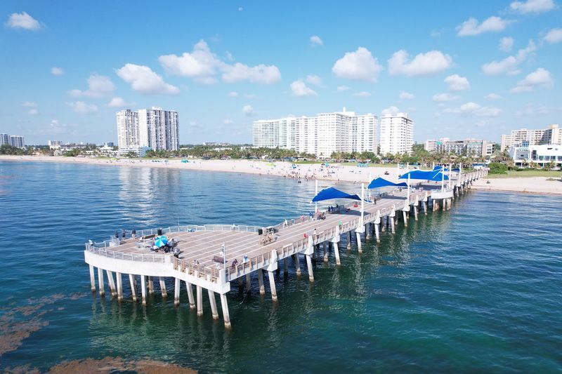 Sunrise Dining Along the Pompano Beach Pier