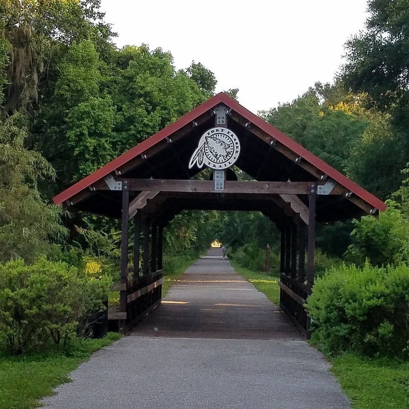 Banana Creek Covered Bridge on Fort Fraser Trail (Polk County)