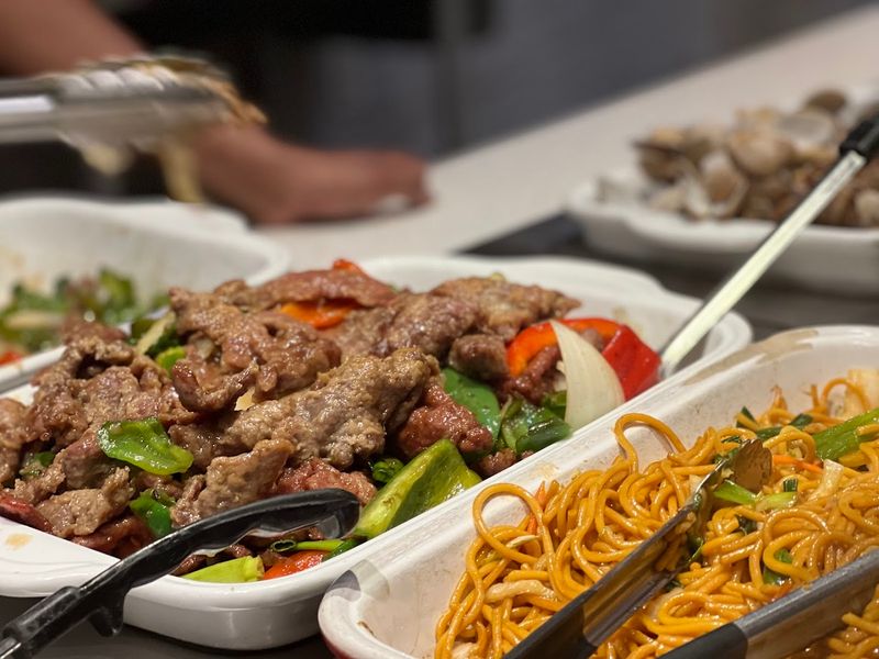 Live Hibachi Station With Custom Orders