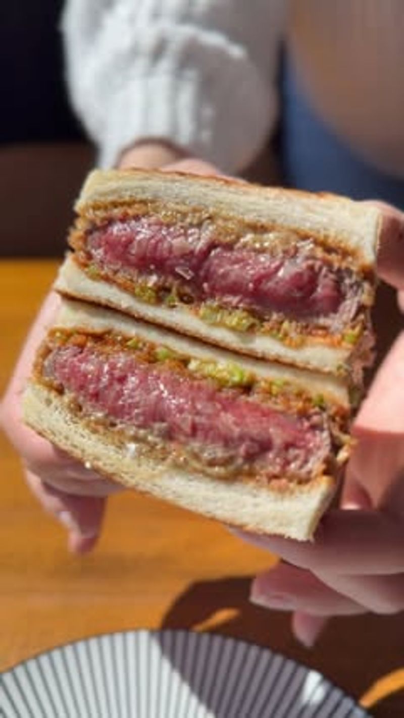 Japanese A5 Wagyu Katsu Sando