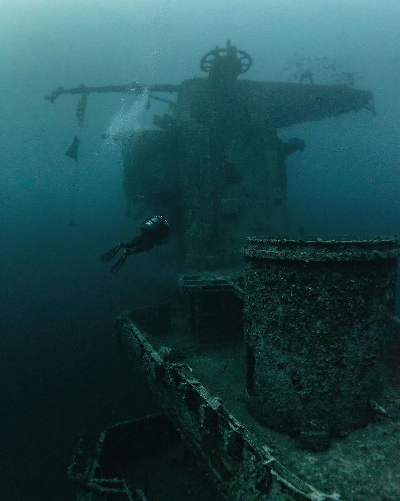 Prime Diving Location 24 Miles Offshore