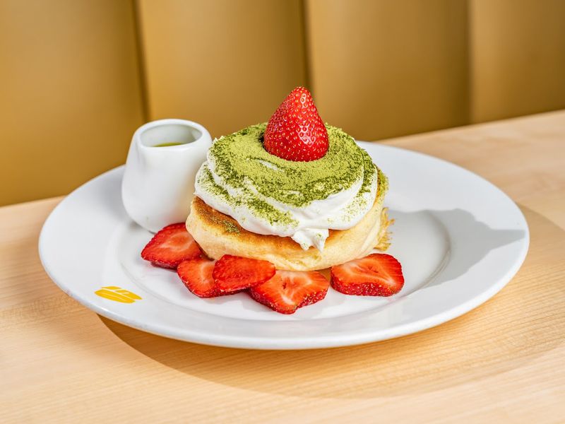 Matcha Tiramisu Soufflé Pancakes That Outshine the Original