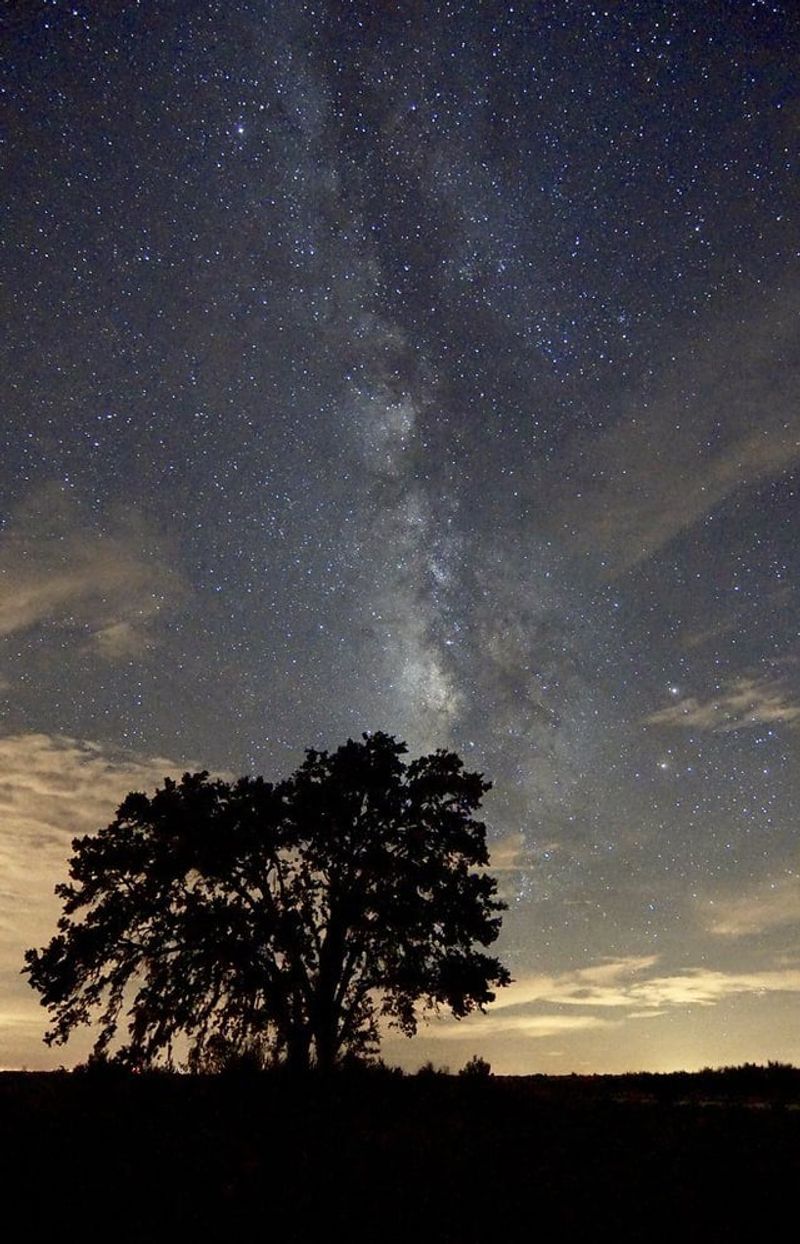 Stargazing Paradise Under Pitch-Black Skies