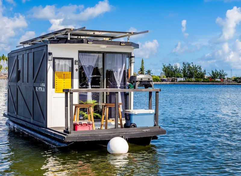 Swimming Access Right From Your Floating Home
