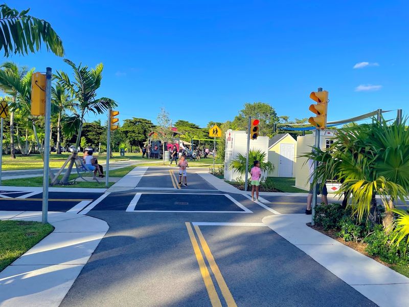 Three Separate Playground Areas Keep Everyone Entertained
