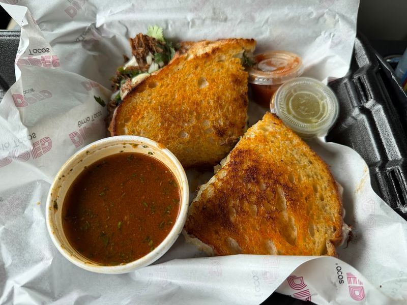 That Jaw-Dropping Sourdough Birria Sandwich Everyone's Talking About