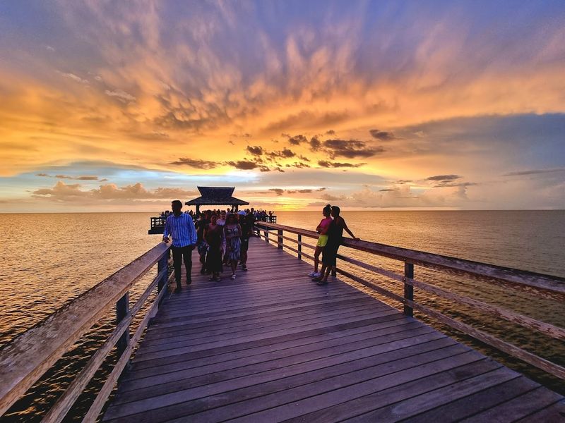 Naples Pier at Sunset