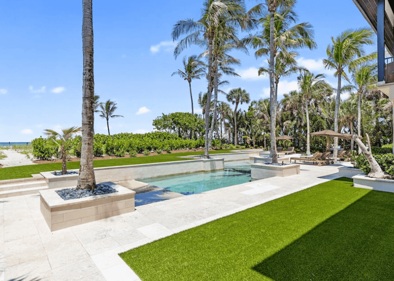 A Stunning Pool Area Between You and the Beach