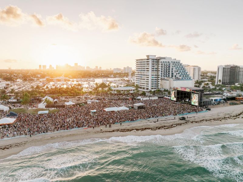 The Beach Setting Makes It Unlike Any Other Festival