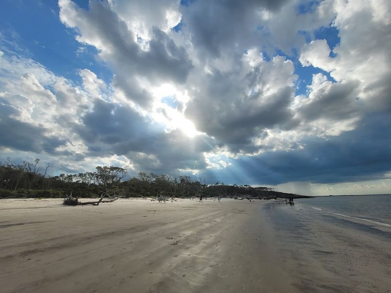 Secluded Beach Experience With Minimal Crowds