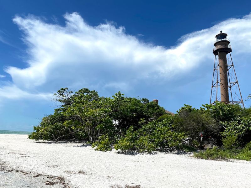 The Historic Sanibel Lighthouse and Fishing Pier