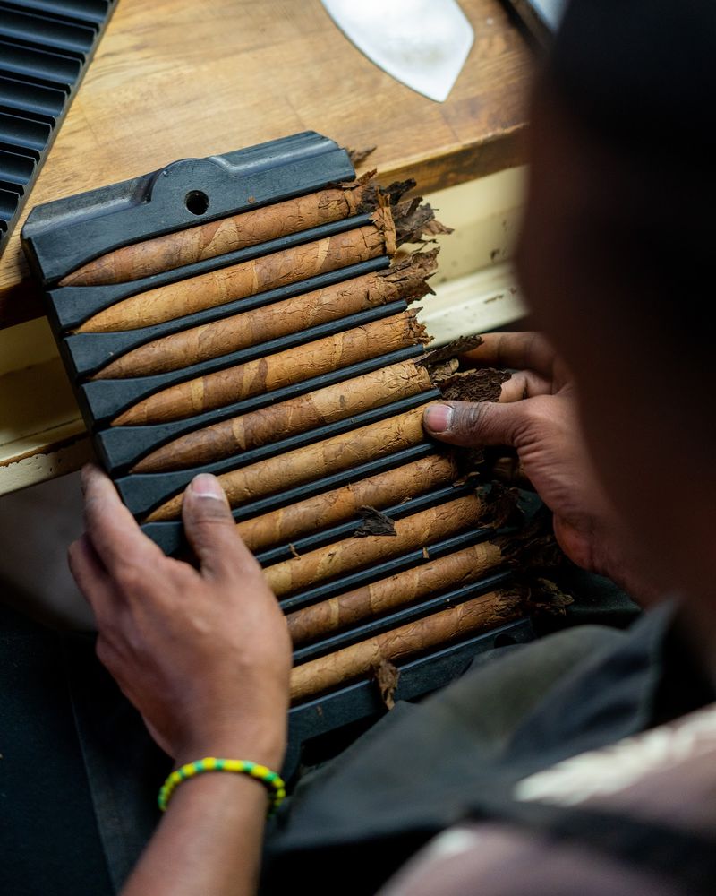 Hand-Rolled Cigar Making