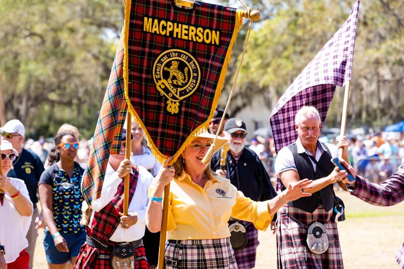 Scottish Clan Tents and Heritage Displays