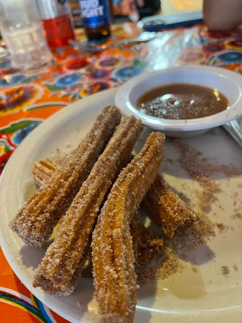 Churros That End the Meal on a Sweet Note