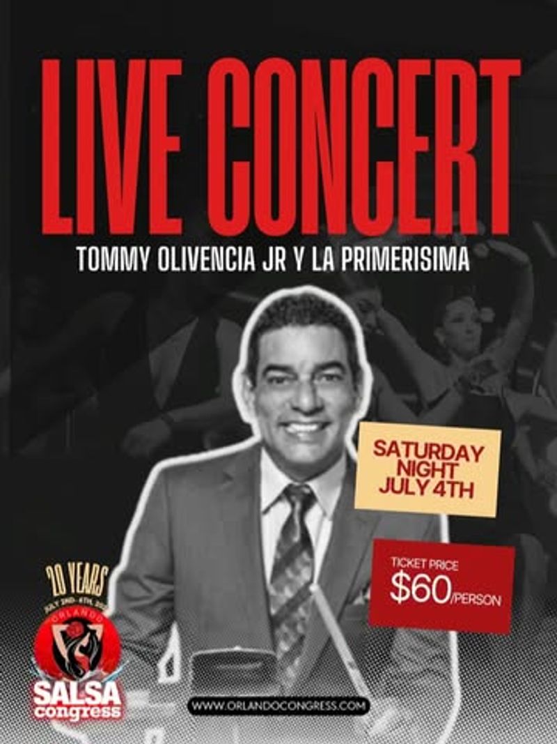 Live Performances From Tommy Olivencia Jr Y La Primerisima
