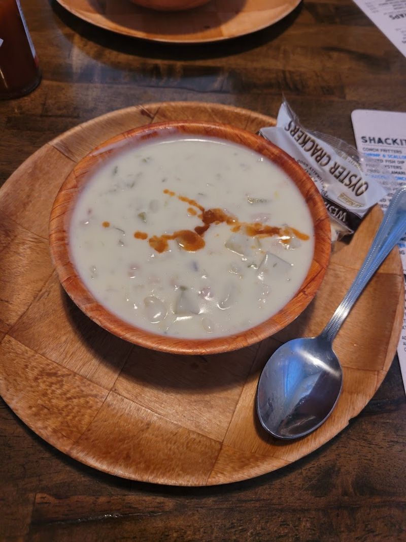 Clam Chowder Made With Bacon Because Obviously