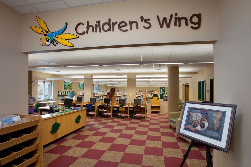 Children's Section Includes Sensory Room