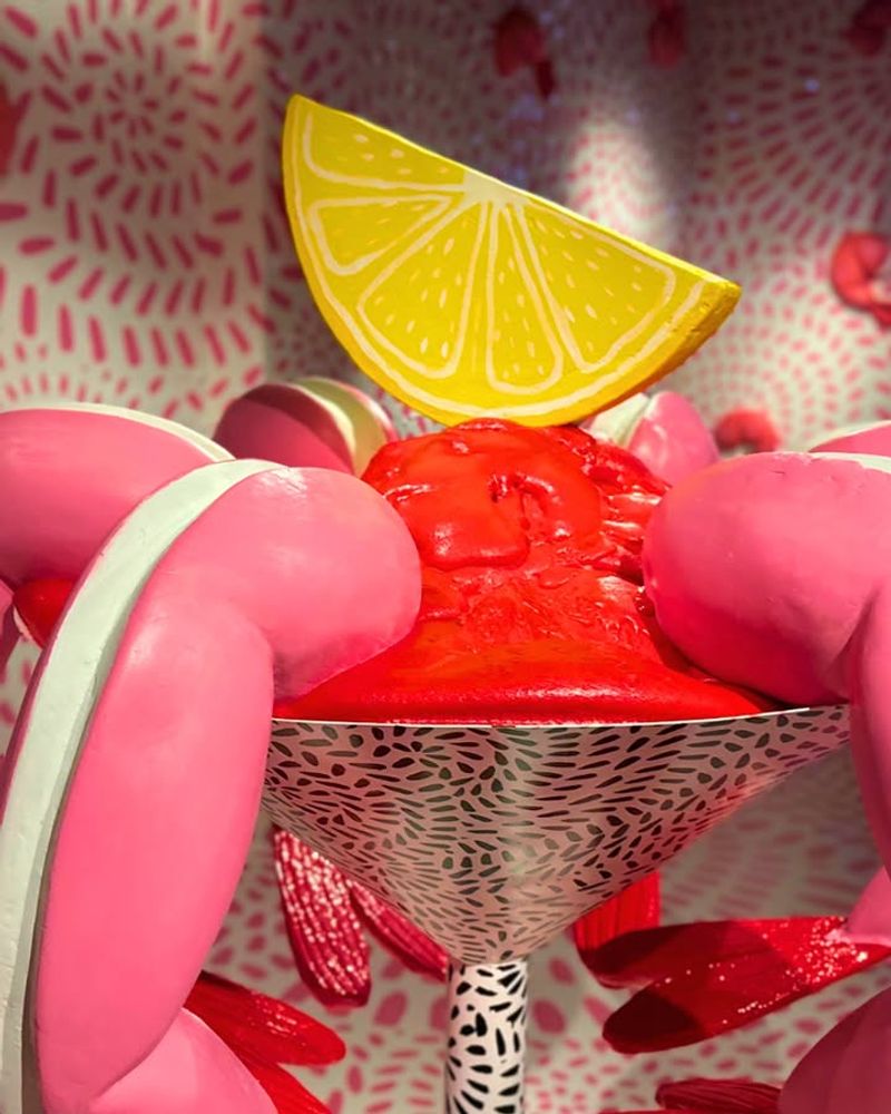 The Giant Shrimp Cocktail Installation