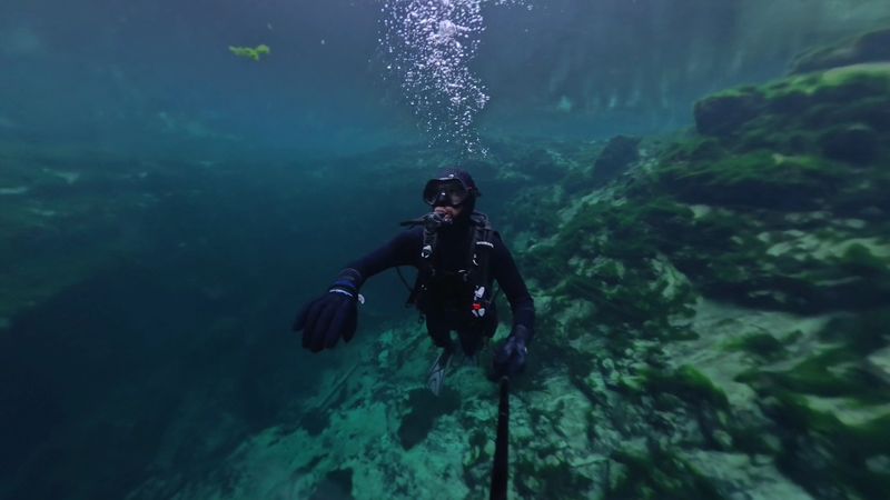 Scuba Divers Get an Easy Training Ground