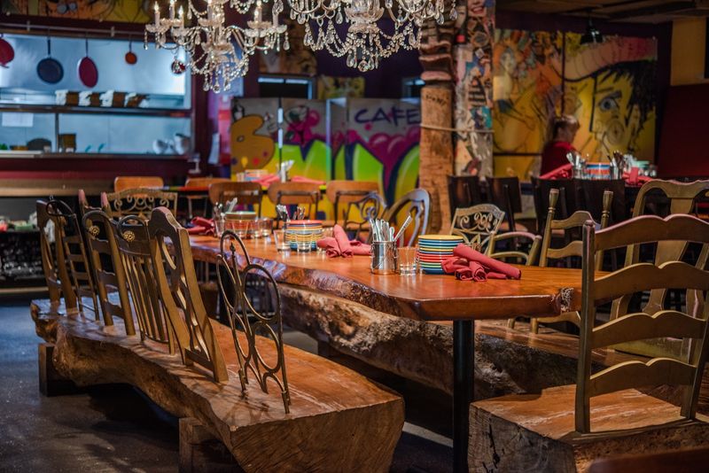 Artists Paint While You Eat