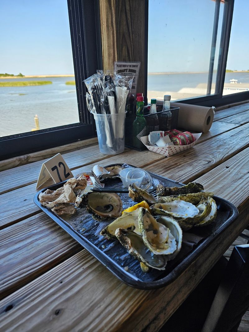 Oysters Pulled Fresh From Local Waters